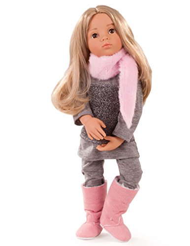 Götz 1466023 Happy Kidz Emily Go To The Cinema Doll - 50 cm Multi-Jointed Standing-Doll with Blonde Hair and Brown Eyes - Suitable Agegroup 3+