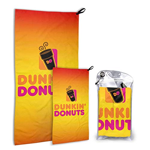 Hdadwy Toallas de Material fibroso de Secado rápido Premium Dunkin Donuts 15.7 'X 31.5