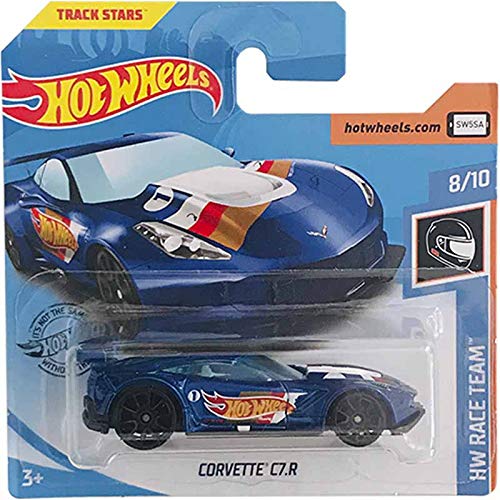 Hot Wheels Corvette C7.R HW Race Team 193/250 2019 Short Card