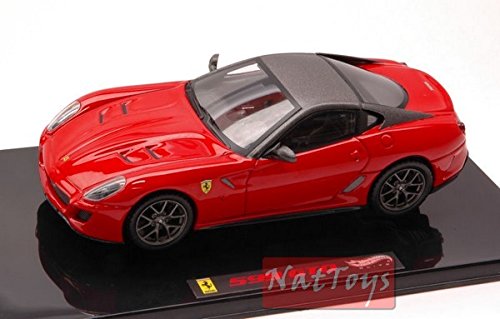Hot Wheels HWT6267 Ferrari 599 GTO Red 1:43 MODELLINO Die Cast Model Compatible con