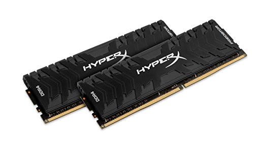 HyperX Predator - Memoria RAM de 32 GB (DDR4, Kit 2 x 16 GB, 2666 MHz, CL13, DIMM XMP, HX426C13PB3K2/32)