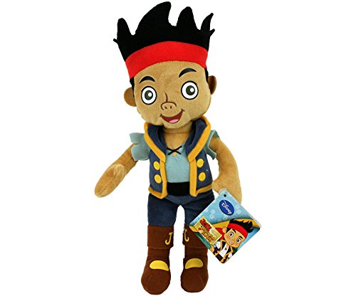 Jake y los Piratas de Nunca Jamás - Peluche Jake el lider de los piratas Calidad super soft 30cm - Jake and the neverland pirates