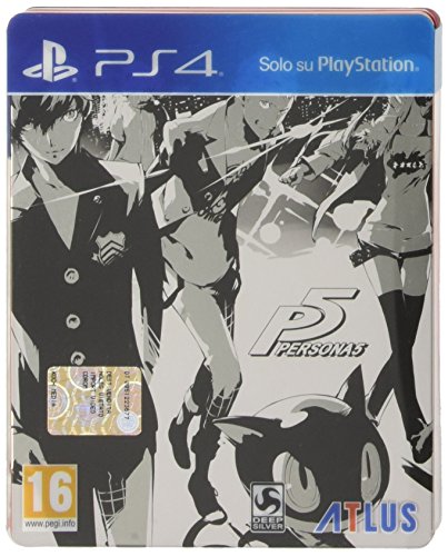 Koch Media Persona 5 Steelbook Editions, PS4 Coleccionistas PlayStation 4 Inglés vídeo - Juego (PS4, PlayStation 4, RPG (juego de rol), T (Teen))
