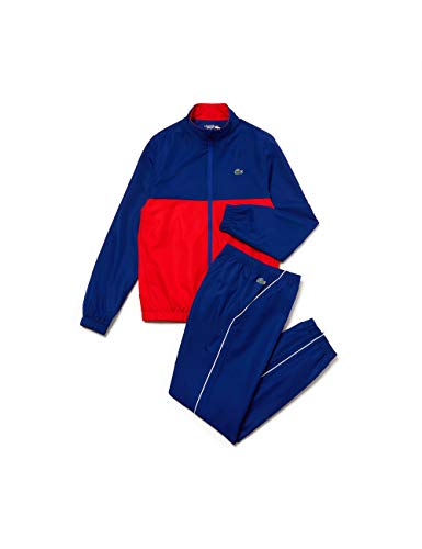 Lacoste Wh4896 Conjunto ropa deportiva, Azul (Cosmique/Corrida-blanc Xy0), X-Small (Talla del fabricante: 2) para Hombre