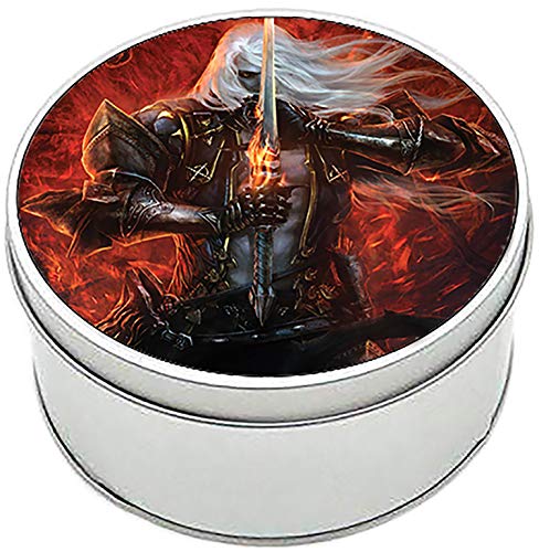 MasTazas Castlevania Lords of Shadow Mirror of Fate Caja Redonda Lata Round Metal Tin Box