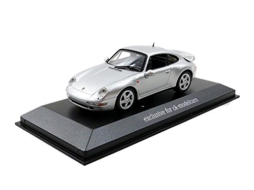 Minichamps – Maqueta de Porsche 911/993 Turbo – 1997 – Escala 1/43, 943069203, Plata