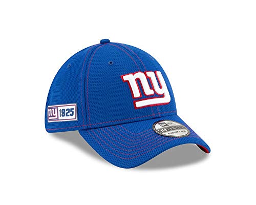 New Era Gorra para Hombre, diseño de los 39thirty York Giants, Hombre, Gorra, Hombres, 12050689, Azul, M-L
