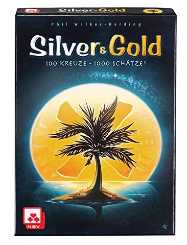 NSV - 4088 – Silver & Gold – Juego de Cartas