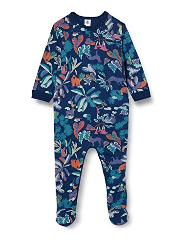 Petit Bateau 5588901 Pijama, Medieval/Multicolor, 24 Meses para Bebés