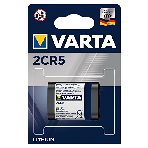 Pila de litio VARTA Professional Lithium 2CR5, paquete de 1 unidad