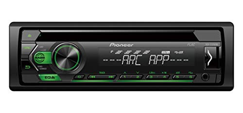 Pioneer Autorradio DEH-S120UBG Iluminación Verde, USB, AUX IN, RDS