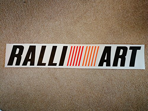 Ralliart Ralli Art Pegatina para Mitsubishi Evo Evolution V VI VII (300 mm)