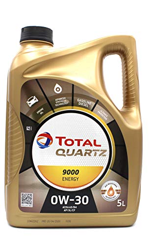 Total Quartz Energy 9000 - Aceite de Motor (5 litros, 0W30 0W-30)