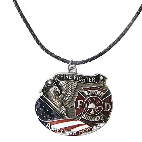 Urban Backwoods Fire Fighter I Collar con Colgante Necklace with Pendant