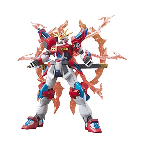 WCCCY Gundam, Gundam Insertar Montaje Modelo Modelo Juguete HGBF 1/144 Try Maker Gundam Shenmu Quema Llama Regalo