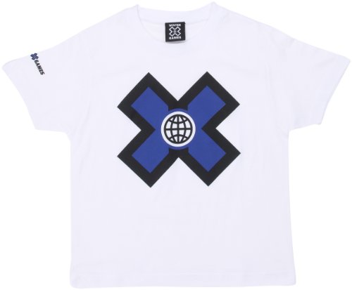 X Games - Camiseta Infantil, tamaño 8 años, Color Blanco