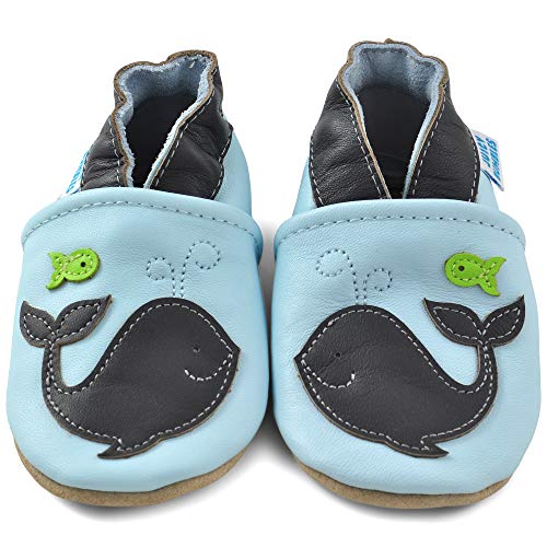 Zapatillas Bebe Niño - Zapato Bebe Niño - Zapatos Bebes - Calzados Bebe Niño - Ballena - 6-12 Meses