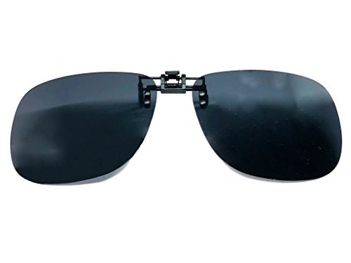 365 vision Clip para gafas POLARIZADAS universal - Unisex (Gris)
