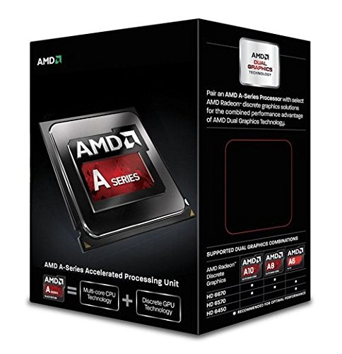 AMD A Series A6-6400K - Procesador (AMD A6, 3,9 GHz, Socket FM2, DDR3-SDRAM, 1866 MHz, AMD Radeon HD 8470D)
