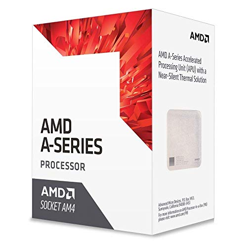 AMD A Series A6-9500 3.5GHz 1MB L2 Caja - Procesador (AMD A6, 3,5 GHz, Socket AM4, PC, 28 NM, A6-9500)