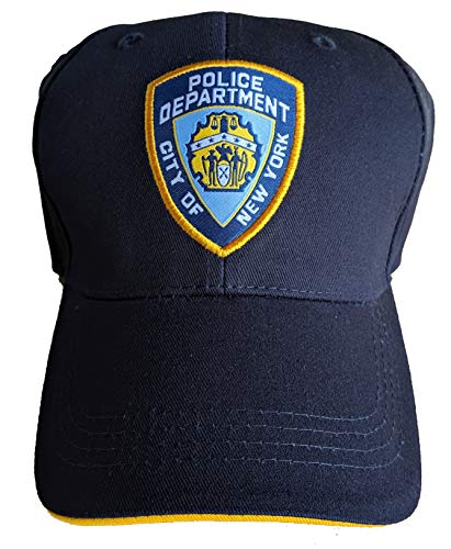 Anti Crime Security Gorra de béisbol de la policía de Nueva York con licencia oficial del Departamento de Policía de Nueva York.
