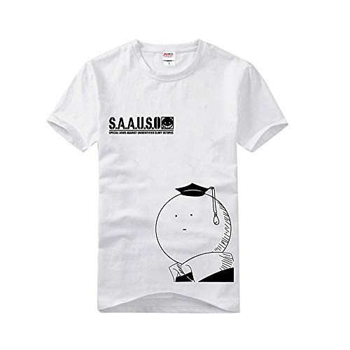 Assassination Classroom Camiseta Cómoda Camiseta Color Salvaje a Juego de Manga Corta (Color : A06, Size : S)