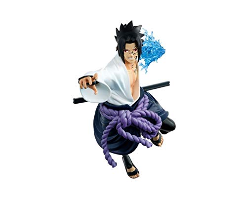 Bandai Spirits. Naruto SHIPPUUDEN Uchiha Sasuke Figure Vibration Stars Ver. Seal Anime Shippuden Manga Estatua