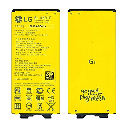 Batería BL-42D1 F de repuesto para LG G5 H850 Original 2800 mAh 3,85 V Nuova