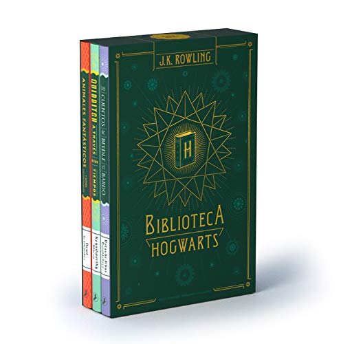 Biblioteca Hogwarts (edición pack): Animales fantásticos y dónde encontrarlos | Quidditch a través de los tiempos | Los cuentos de Beedle el bardo: 504002 (Harry Potter)