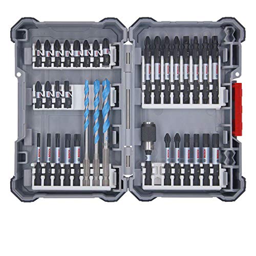 Bosch Professional Set Pick and Click con 35 unidades para taladrar y atornillar Impact Control (accesorios para taladro atornillador)