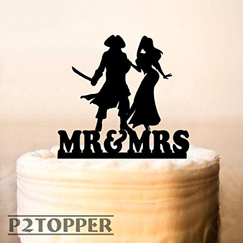 Captain Jack Sparrow And Jessica Rabbit Cake Topper Captain Jack Sparrow Cake Topper Jessica Rabbit Cake Topper Pirates Of The Caribbean
