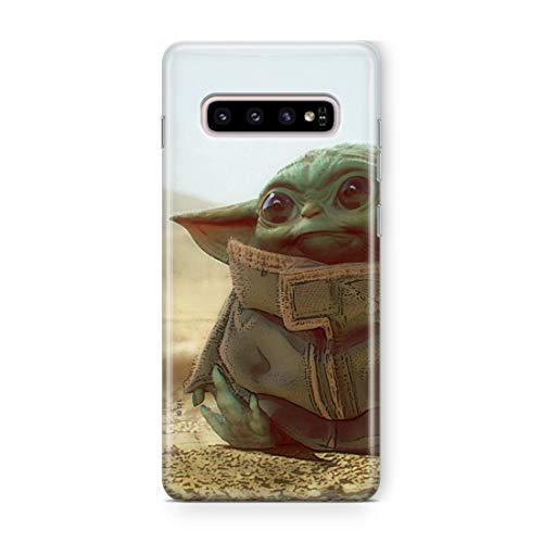 Carcasa Original y Oficial de Star Wars Baby Yoda para Samsung S10 Plus, Carcasa de plástico de Silicona TPU, Protege contra Golpes y arañazos