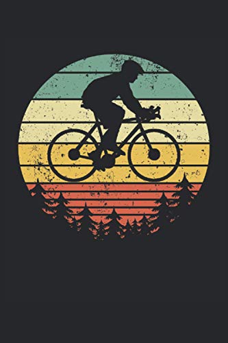 Cycling Sunset: Cycling Journal | Designed by USA Experts | 120 Days | For 4 months | Cycling Planner | Distance Duration Average Speed Max Speed ... Book Diary | Workouts Journal Notebook | Gif