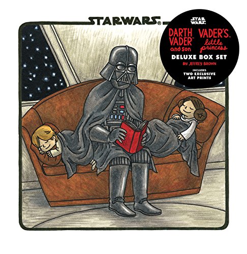 Darth Vader & Son / Vader’s Little Princess Deluxe Box Set (includes two art prints) (Star Wars): (star Wars Kids Books, Star Wars Children's Books, Star Wars Gifts for Kids) (Deluxe Boxed Set)