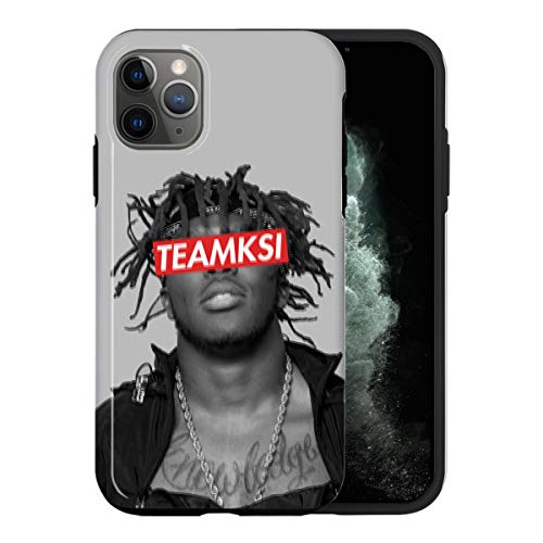 Desconocido iPhone 12 Pro Case, Supreme KSI Eyes RAP037_5 Case For iPhone 12 Pro Protective Phone Cover, Rapper Singer Artist [Double-Layer, Hard PC + Silicone, Drop Tested]