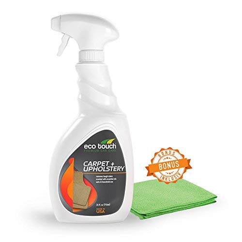 Detergente y alfombras, acolchados con paños de microfibra Eco Touch gratuitos - Extreme Bio Car Cleaner, wohnnung, sofá, muebles, silla de oficina, cama - Elimina las manchas de sangre y la grasa