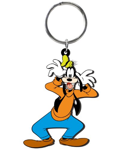 Disney Soft Touch PVC Key Ring Goofy