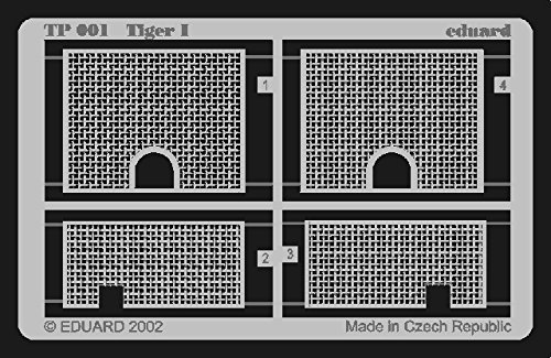 Eduard accesorios – TP001 modelismo accesorios SD. KFZ. 181 Tiger I , color/modelo surtido