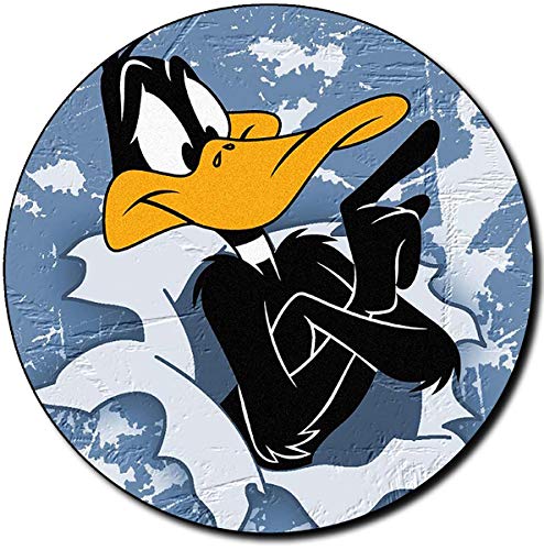 El Pato Lucas Daffy Duck Alfombrilla Redonda Round Mousepad PC