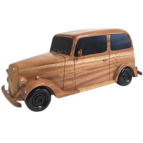 Escritorio de madera para coche deportivo vintage modelo ejecutivo.