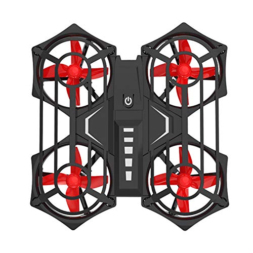 Fácil de llevar Drones, Gesto Mini Drones con Drones Portátiles de Inducción de Cámara Para Principiantes Pequeño Control remoto Quadcopter 360 ° Flip antena, adecuado para regalos para niños Doblez