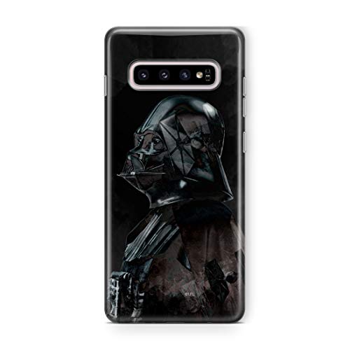 Funda Original y Oficial de Star Wars Darth Vader para Samsung S10 Plus, Carcasa de plástico de Silicona TPU, Protege contra Golpes y arañazos