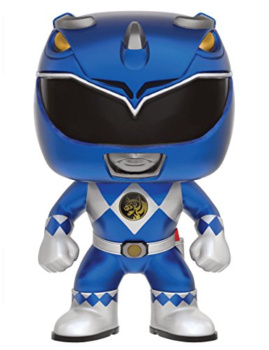 Funko 599386031 - Figura Power Ranger Azul metállico