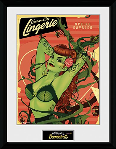 GB Eye LTD, DC Comics, Poison Ivy Bombshells, Fotografía enmarcada, 40 x 30 cm