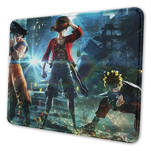 Goku Monkey d Luffy Naruto Jump Force Alfombrillas de ratón Non-Slip Rubber Base Mouse Mat Gaming Mousepad for Office,Computer,Professional Esports 10 x 12 Inch Style 57