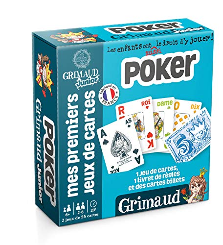 Grimaud - Poker Junior, 130008048, Azul