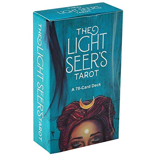 Guía para Principiantes de Light Seer's Tarot (inglés) Juego de Cartas Meditación Prediciendo el Futuro Juego de Cartas Arot de 78 Cartas