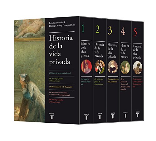 Historia de la vida privada (edición estuche con los 5 volúmenes) (Pensamiento)