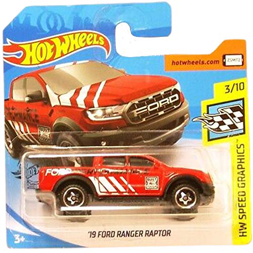 Hot Wheels 19 Ford Ranger Raptor HW Speed Graphics Series 3/10 2020 Short Card