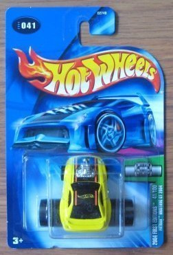 Hot Wheels 2004 First Editions Fatbax Mustang GT 2004 41/100 Yellow 041 Package Variant 1:64 Scale by